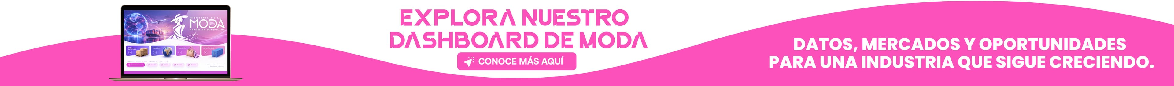Explora nuestro Dashboard de Moda — Datos, mercados y oportunidades para una industria que sigue creciendo